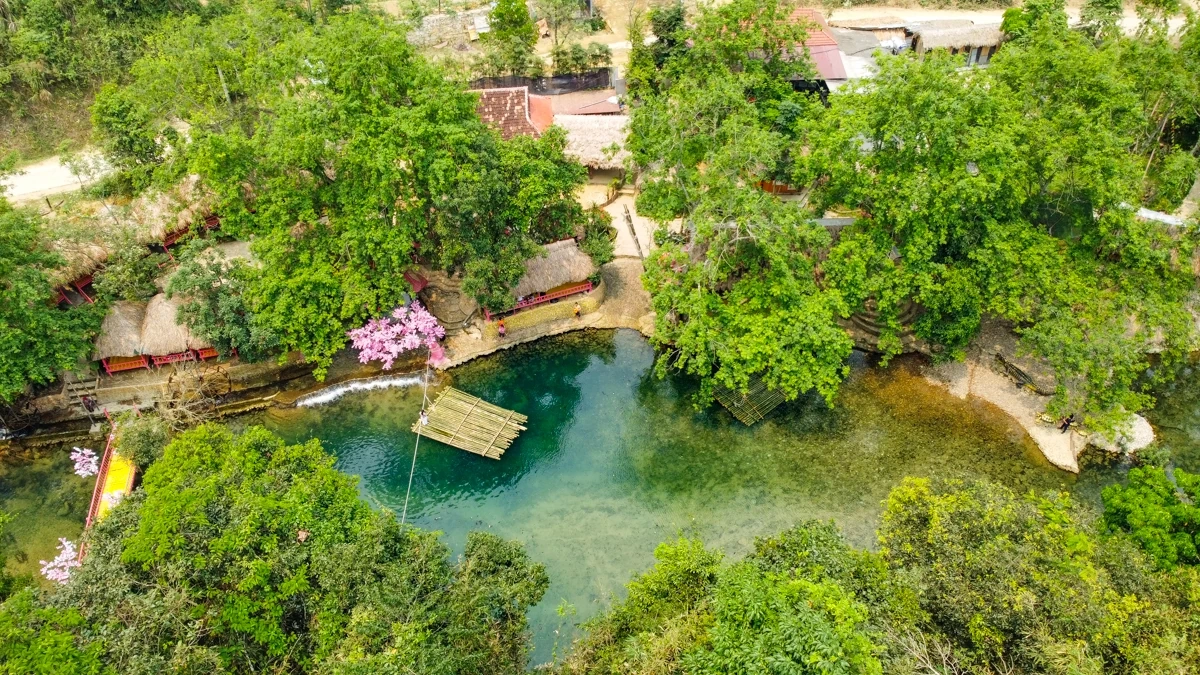 Vẻ đẹp của Suối Mây - Bản hòa ca xanh giữa đại ngàn xứ Thanh