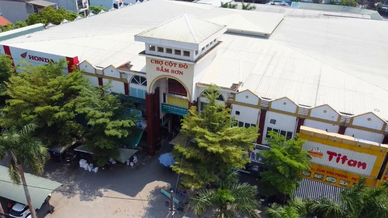 Chợ Cột Đỏ - Thiên đường hải sản giữa lòng phố biển