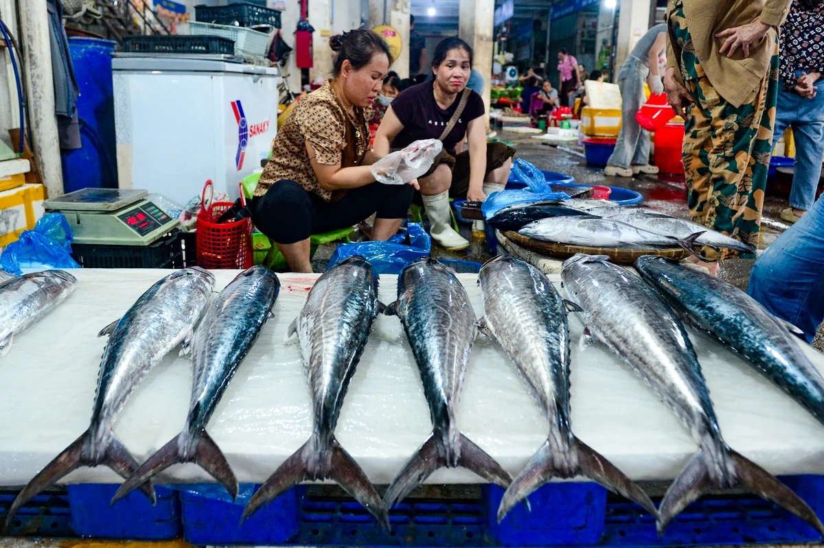 Chợ Cột Đỏ - Thiên đường hải sản giữa lòng phố biển