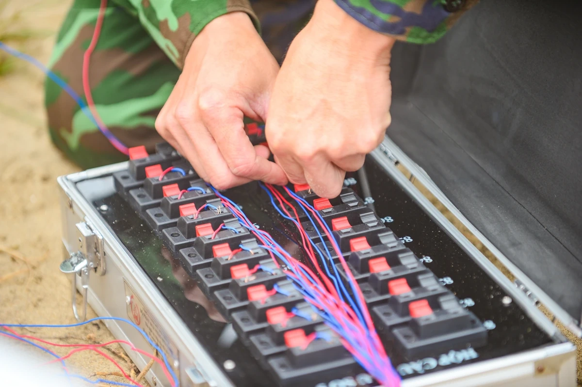 Cận cảnh trận địa pháo hoa chào mừng Lễ hội du lịch biển Sầm Sơn 2026