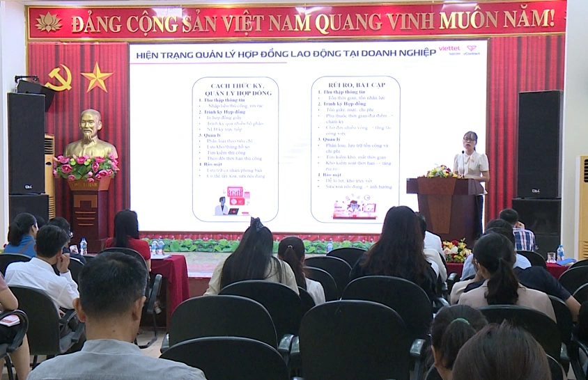 Phổ biến Nghị định về hợp đồng lao động điện tử cho doanh nghiệp