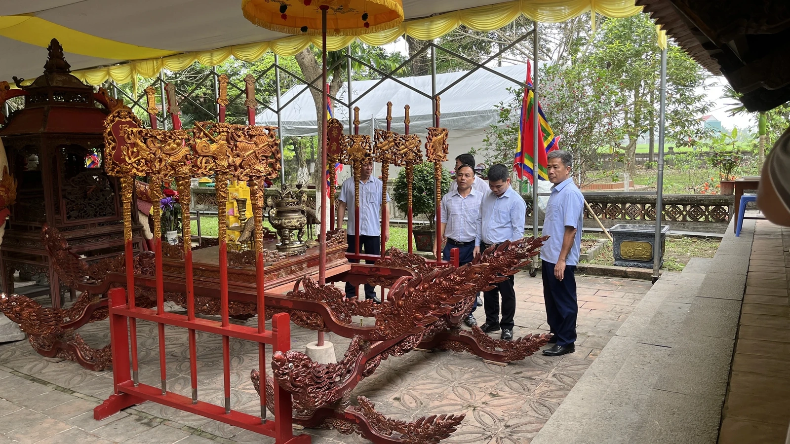 Sẵn sàng cho Lễ hội Đền thờ Lê Hoàn năm 2026 tại Xuân Lập