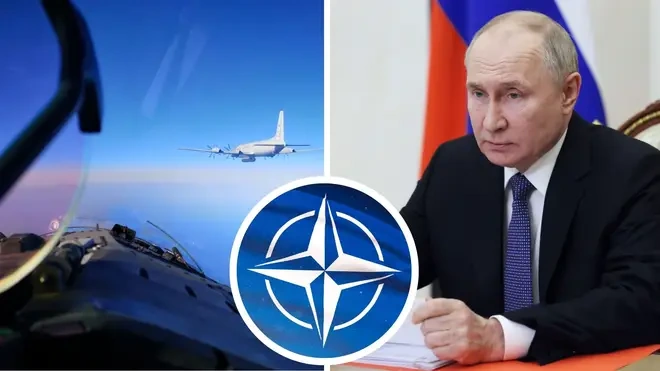 Máy bay NATO xuất kích giám sát hoạt động bay của Nga trên Biển Baltic