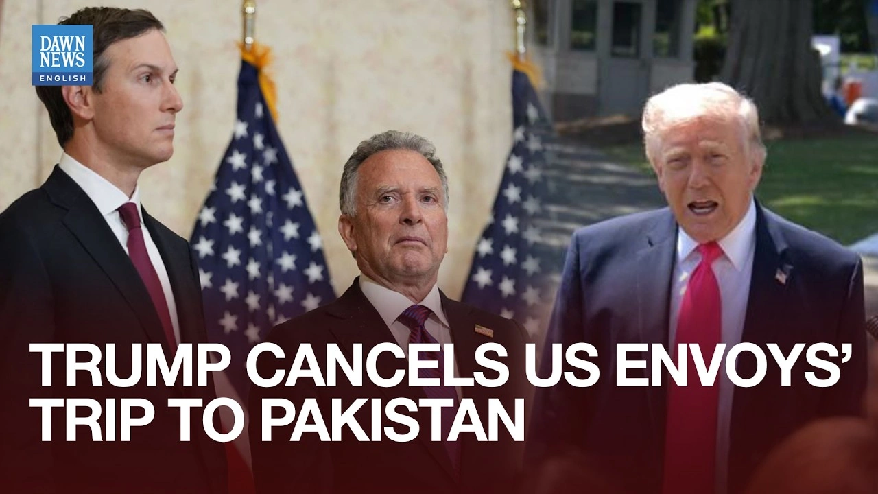 Tổng thống Donald Trump hủy chuyến đi Pakistan của các Đặc phái viên Mỹ