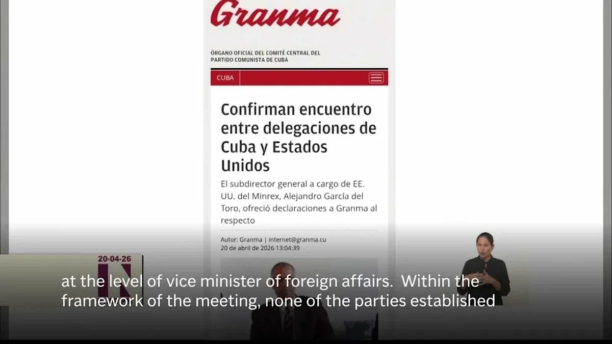 Cuba xác nhận đàm phán cấp cao với Mỹ, kêu gọi dỡ bỏ lệnh cấm vận năng lượng