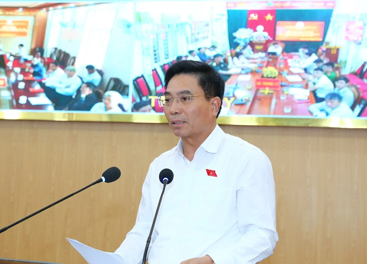 Phó Chủ tịch Quốc hội Nguyễn Doãn Anh tiếp xúc cử tri 44 xã trên địa bàn tỉnh Thanh Hóa