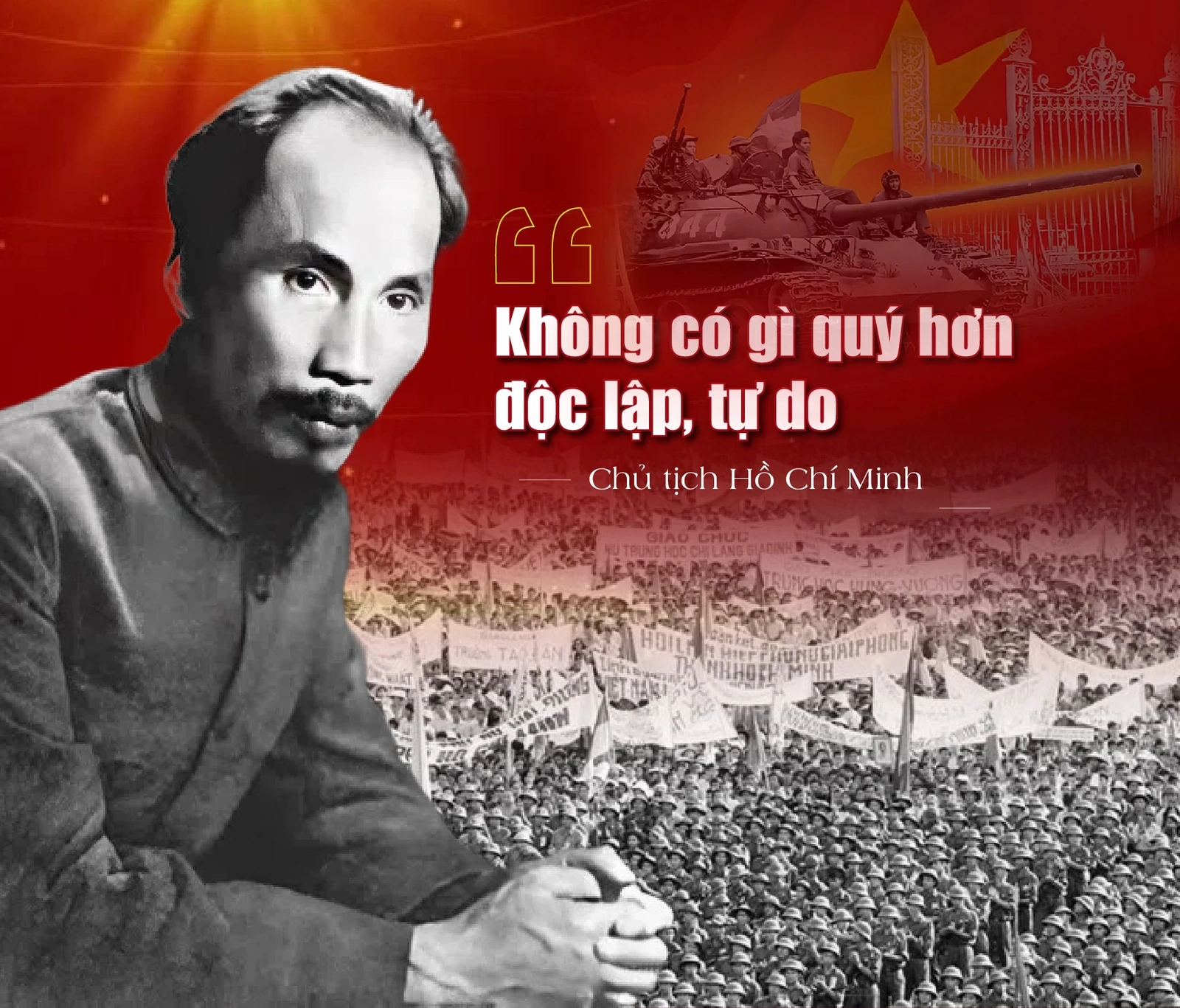 Kỷ niệm 51 năm Ngày Giải phóng miền Nam, thống nhất đất nước: Bản hùng ca chiến thắng thời đại Hồ Chí Minh”