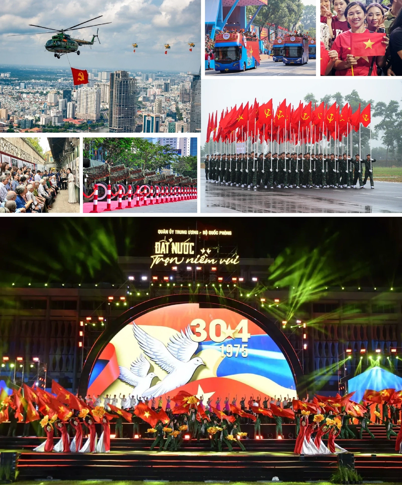 Kỷ niệm 51 năm Ngày Giải phóng miền Nam, thống nhất đất nước: Bản hùng ca chiến thắng thời đại Hồ Chí Minh”