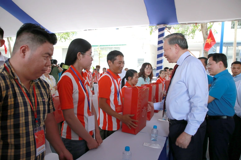 Toàn văn bài nói chuyện của Tổng Bí thư, Chủ tịch nước Tô Lâm với công nhân, người lao động Thành phố Hồ Chí Minh