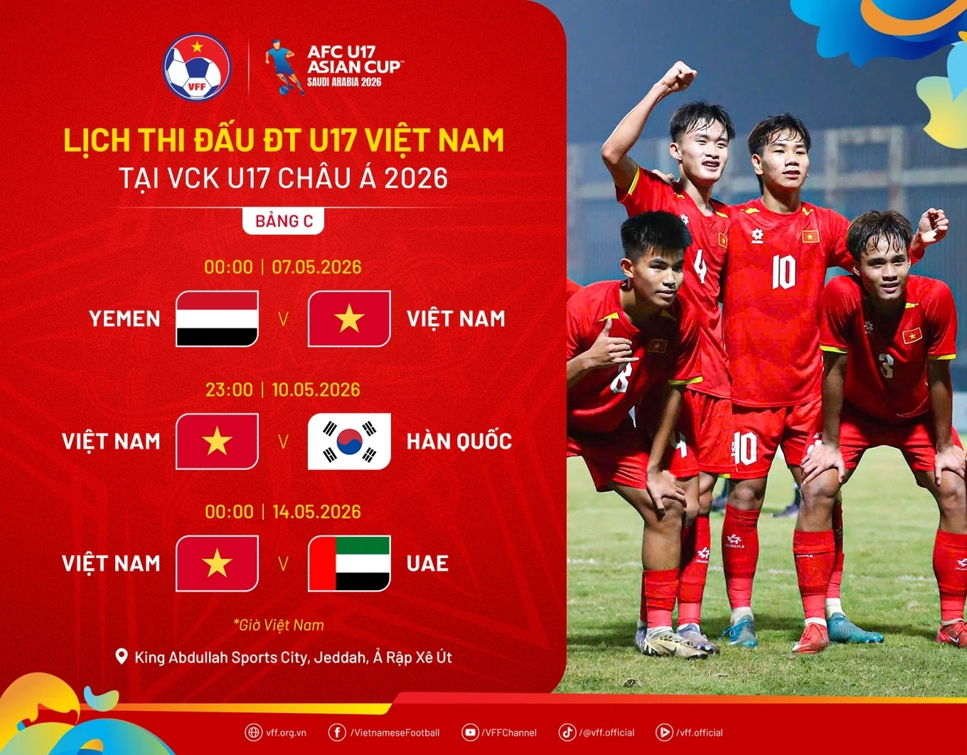 Nguy cơ khán giả không được xem trực tiếp vòng bảng U17 châu Á; FIFA dự kiến áp dụng cơ chế “ân xá thẻ vàng” mới tại World Cup 2026