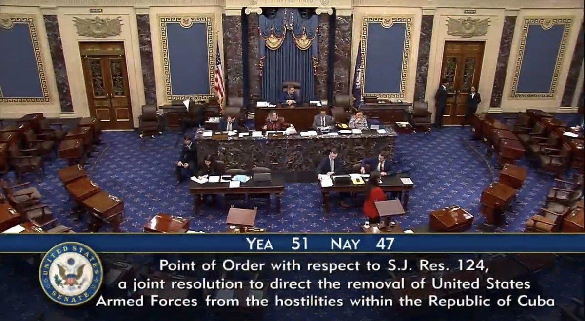 Thượng viện Mỹ bác đề xuất chấm dứt phong tỏa Cuba của Tổng thống Trump