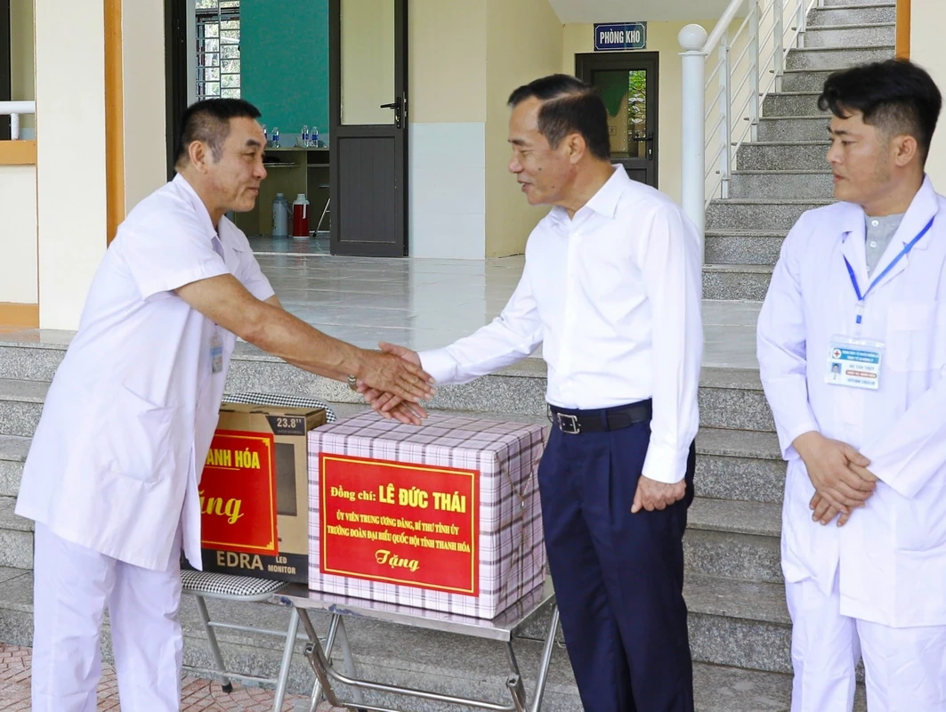 Bí thư Tỉnh ủy Lê Đức Thái kiểm tra tình hình đời sống và việc thực hiện nhiệm vụ của cấp ủy, chính quyền, lực lượng vũ trang vùng cao biên giới