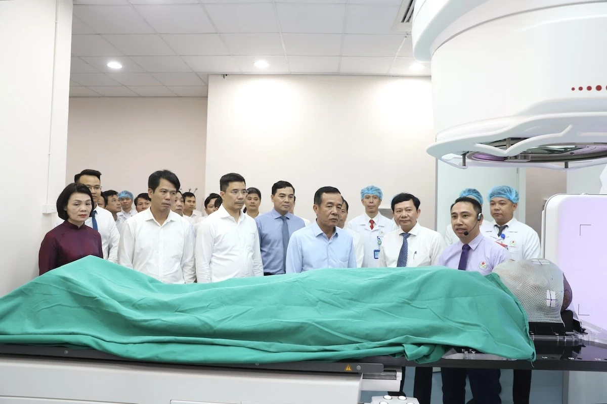 Công bố Bệnh viện Ung bướu tỉnh Thanh Hóa đạt tiêu chuẩn hạng I