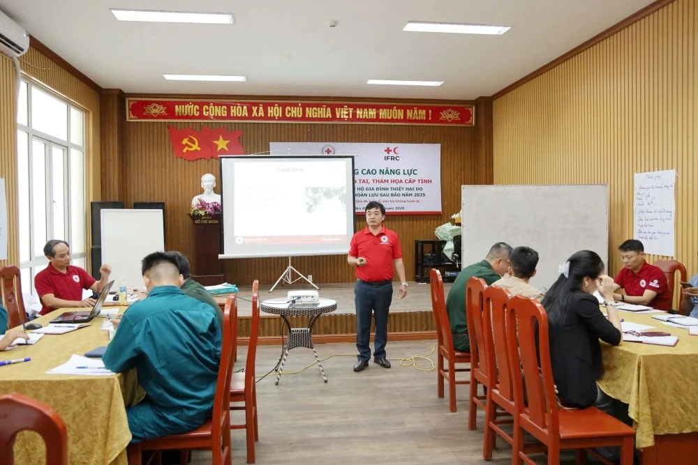Nâng cao năng lực cho Đội ứng phó thiên tai, thảm họa cấp tỉnh