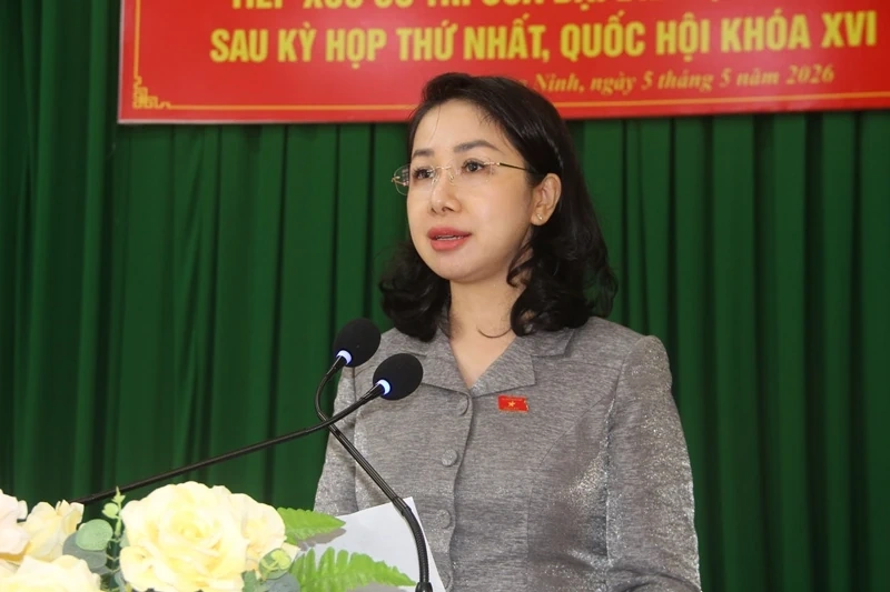 Đại biểu Quốc hội tiếp xúc cử tri xã Thượng Ninh