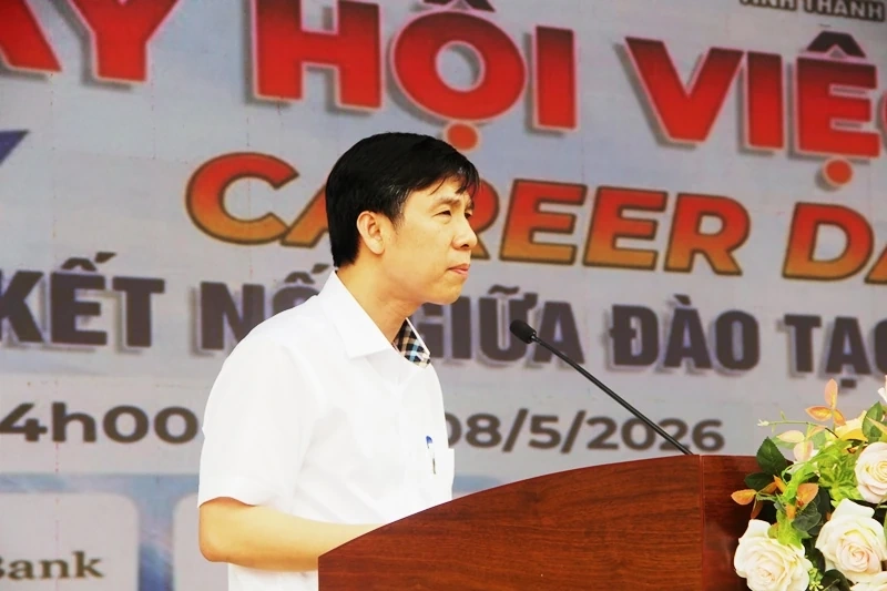 39 doanh nghiệp tham gia Ngày hội việc làm Trường Đại học Hồng Đức