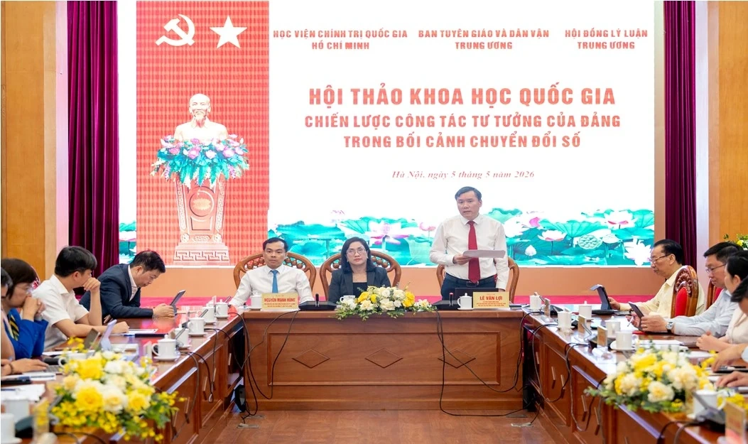 Xây dựng “thế trận lòng dân” trên không gian mạng: Điểm tựa vững chắc bảo vệ nền tảng tư tưởng của Đảng trong kỷ nguyên mới