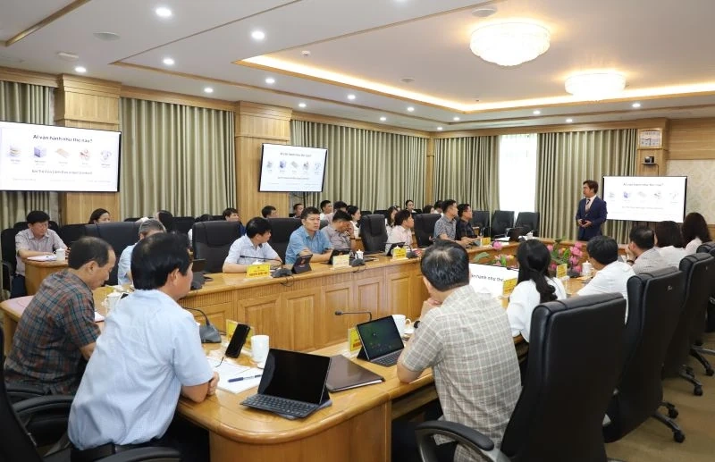 Nâng cao năng lực ứng dụng AI cho cán bộ, công chức cơ quan Văn phòng Đoàn ĐBQH và HĐND tỉnh Thanh Hóa