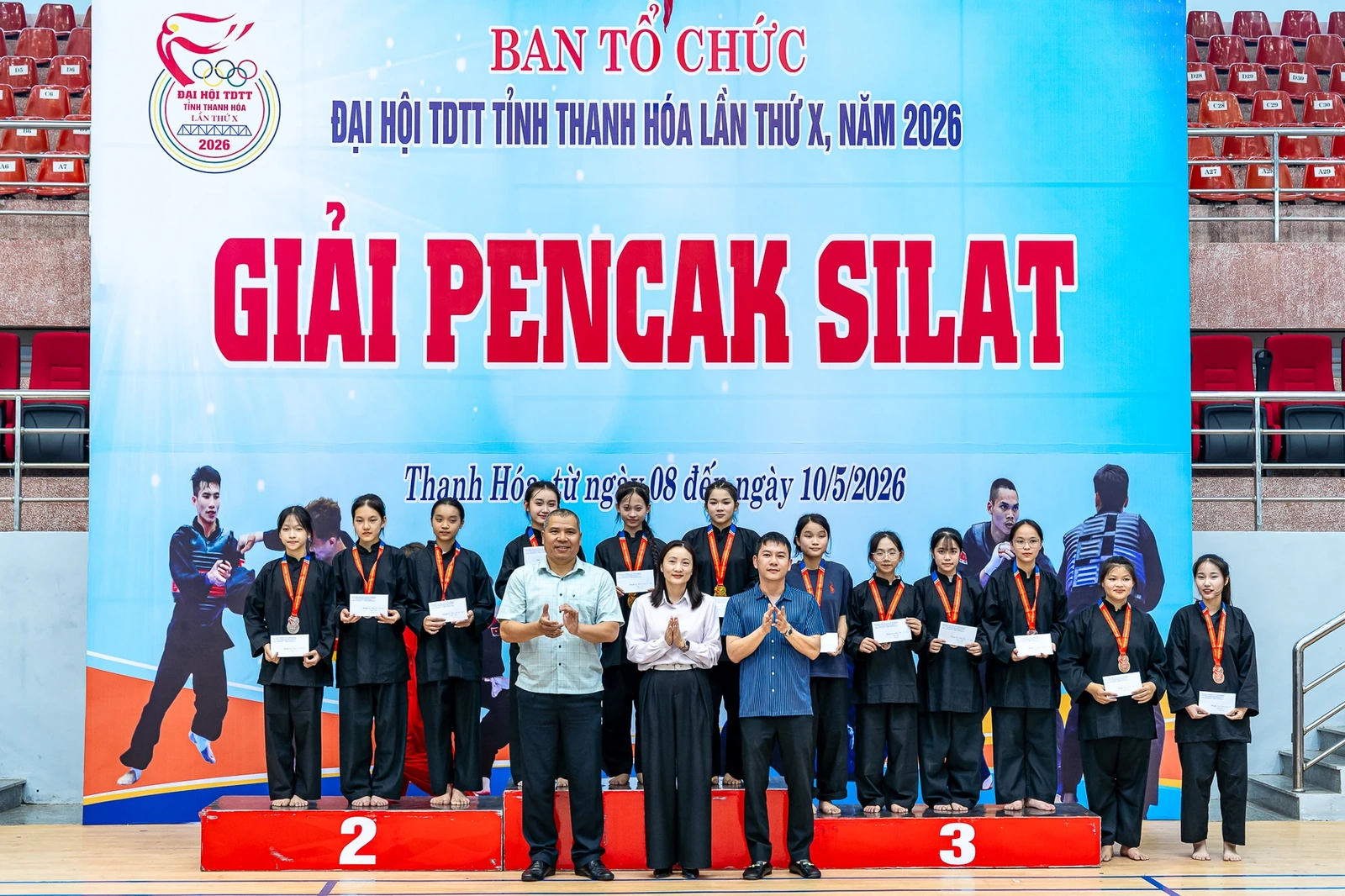 Hấp dẫn giải Pencak Silat trong chương trình Đại hội TDTT tỉnh Thanh Hóa lần thứ X