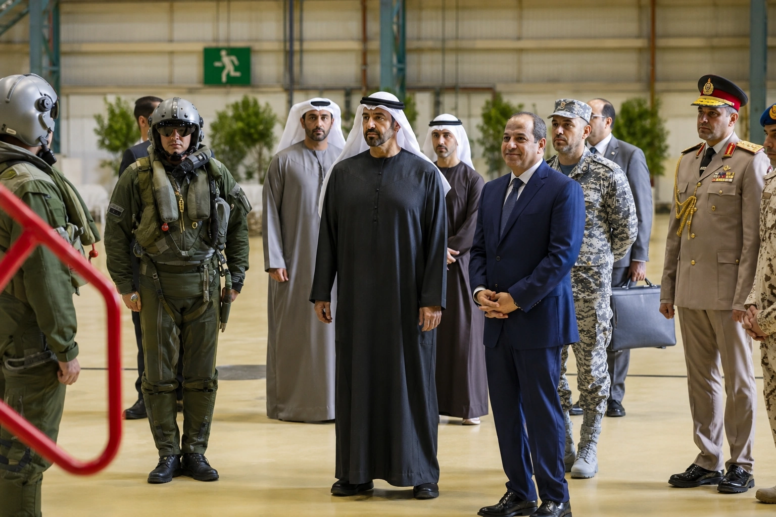 Tổng thống Ai Cập thăm UAE