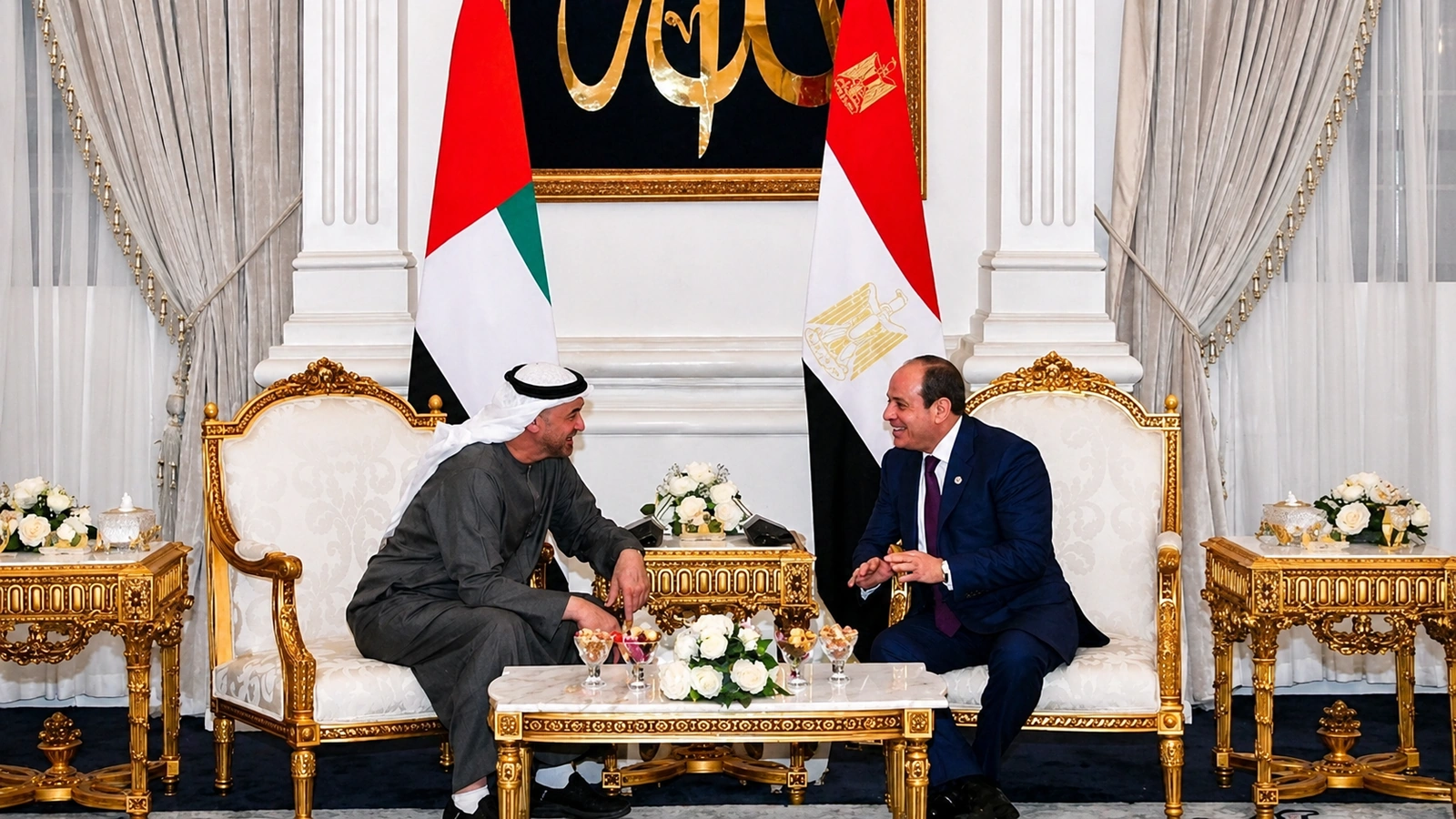 Tổng thống Ai Cập thăm UAE