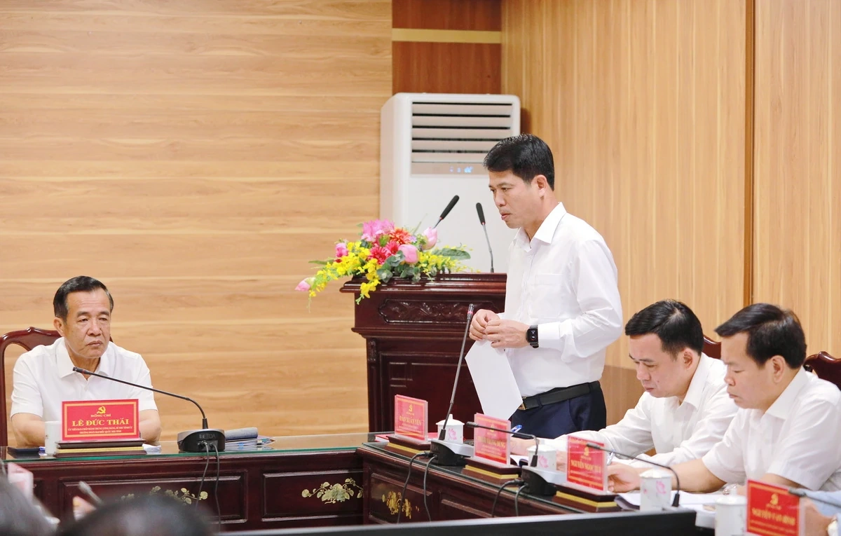 Bí thư Tỉnh ủy Lê Đức Thái: Đổi mới công tác Tuyên giáo, Dân vận - phải lấy hiệu quả thực tiễn và sự đồng thuận của Nhân dân làm thước đo