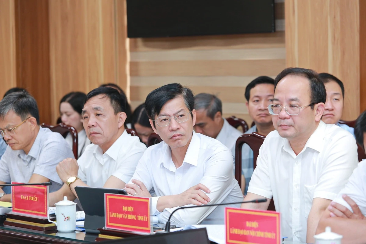 Bí thư Tỉnh ủy Lê Đức Thái: Đổi mới công tác Tuyên giáo, Dân vận - phải lấy hiệu quả thực tiễn và sự đồng thuận của Nhân dân làm thước đo