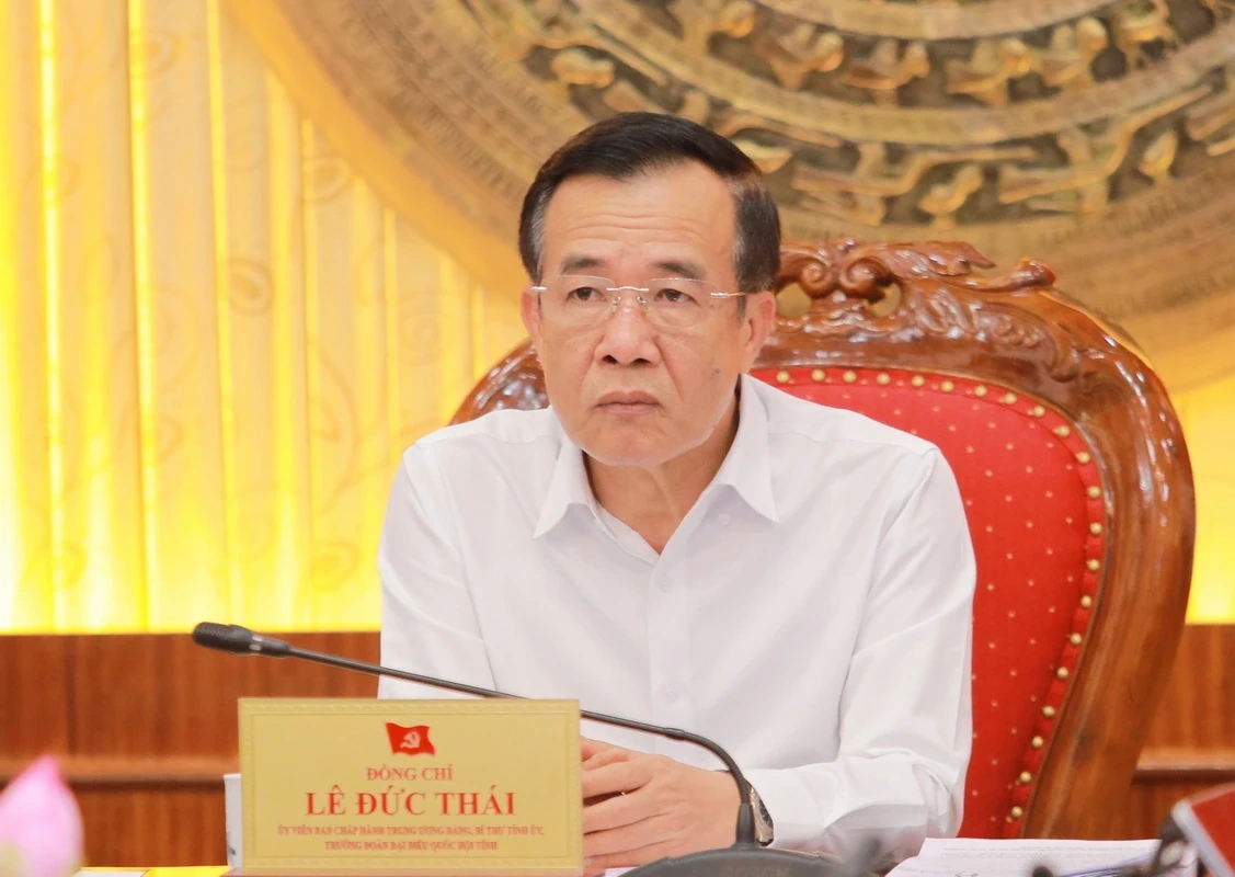 Bí thư Tỉnh ủy Lê Đức Thái: Điều chỉnh Quy hoạch tỉnh Thanh Hóa cần bảo đảm tầm nhìn chiến lược, tính khả thi cao
