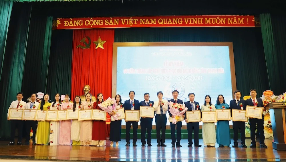 Kỷ niệm 60 năm thành lập Bệnh viện Phục hồi chức năng tỉnh Thanh Hóa