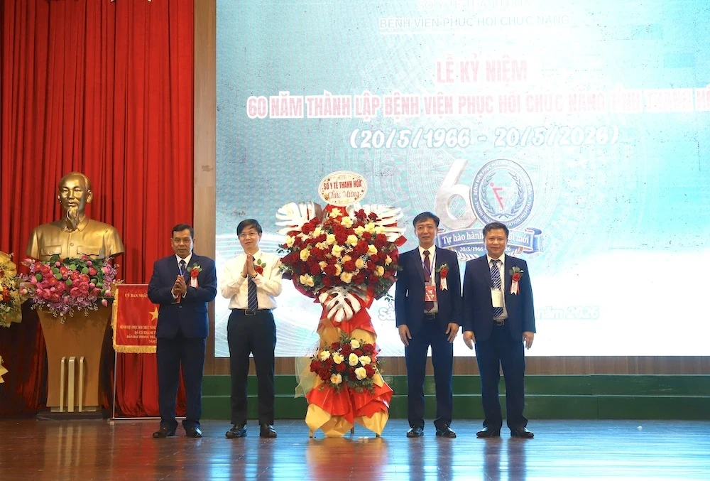 Kỷ niệm 60 năm thành lập Bệnh viện Phục hồi chức năng tỉnh Thanh Hóa