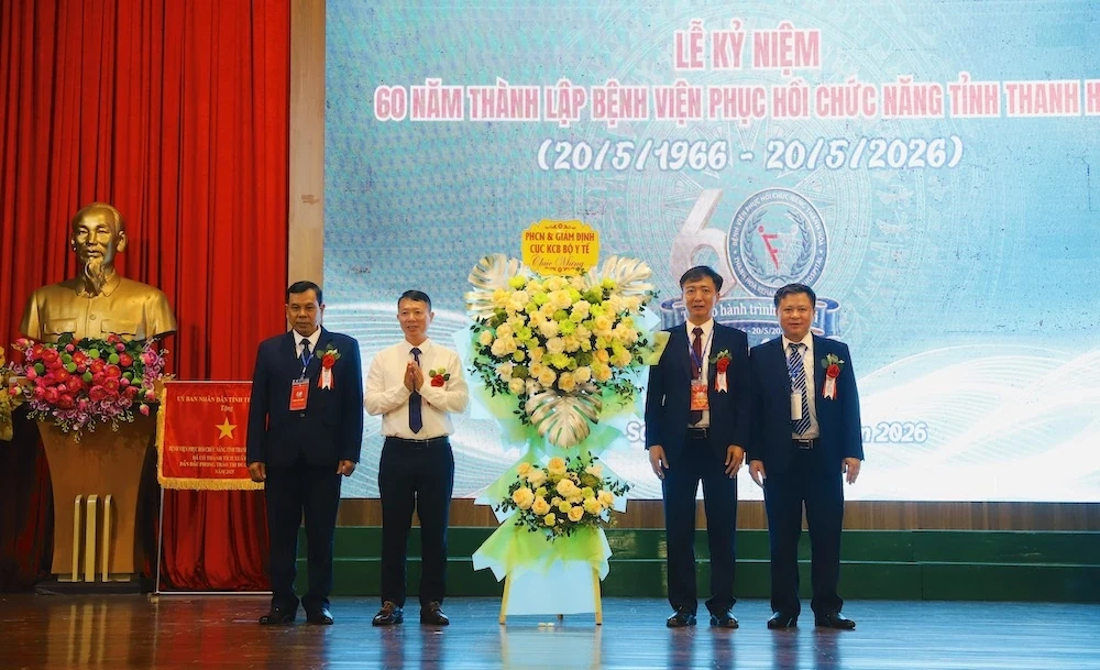 Kỷ niệm 60 năm thành lập Bệnh viện Phục hồi chức năng tỉnh Thanh Hóa