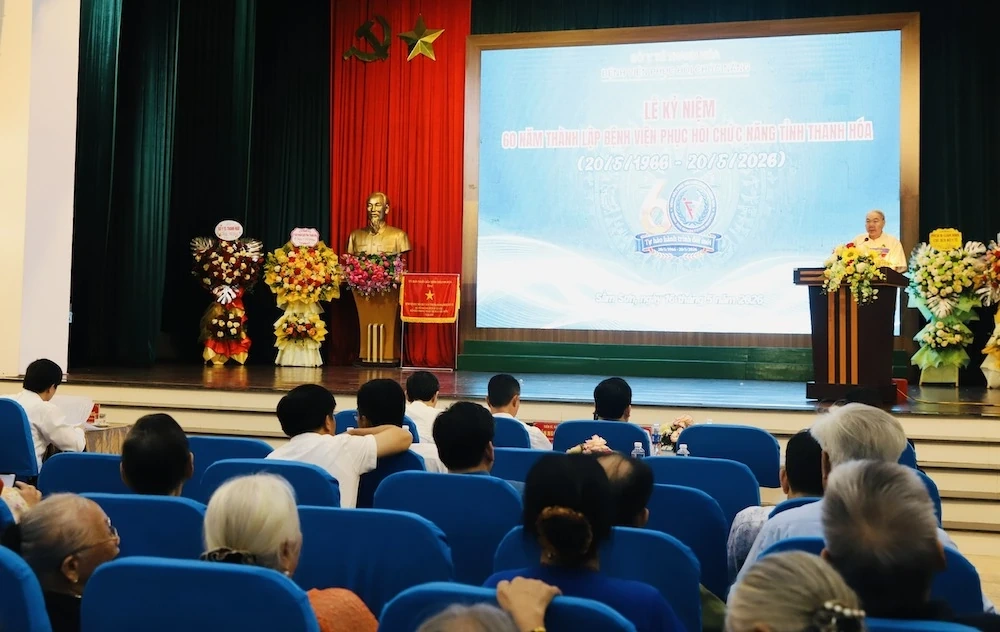 Kỷ niệm 60 năm thành lập Bệnh viện Phục hồi chức năng tỉnh Thanh Hóa