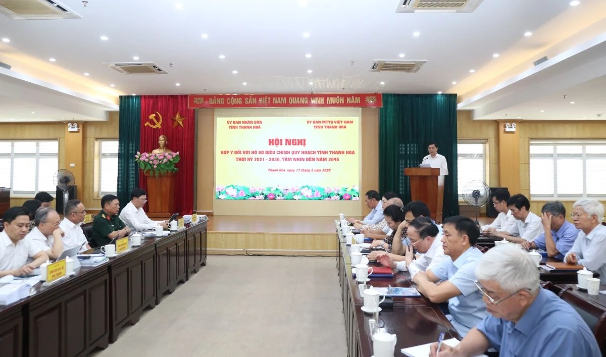 Góp ý điều chỉnh quy hoạch vì mục tiêu xây dựng tỉnh Thanh Hóa giàu đẹp, văn minh