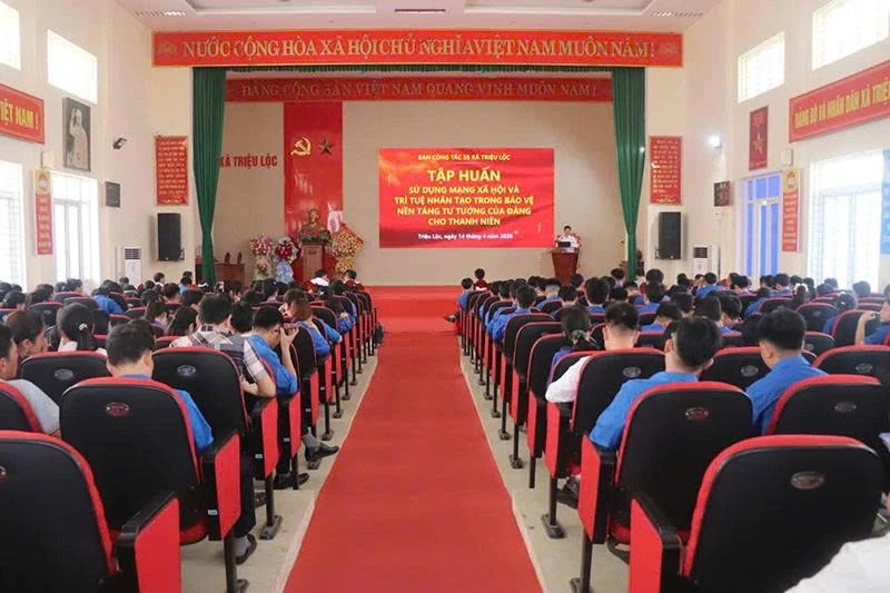 Triệu Lộc chú trọng đấu tranh phản bác các quan điểm sai trái, thù địch