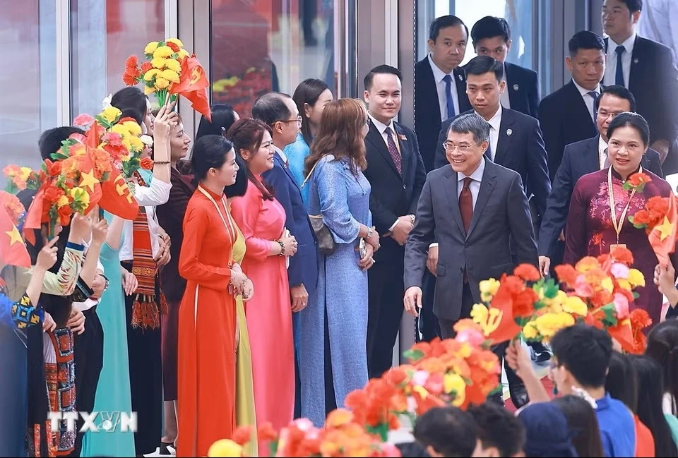 Toàn cảnh lễ khai mạc Đại hội đại biểu toàn quốc Mặt trận Tổ quốc Việt Nam lần thứ XI