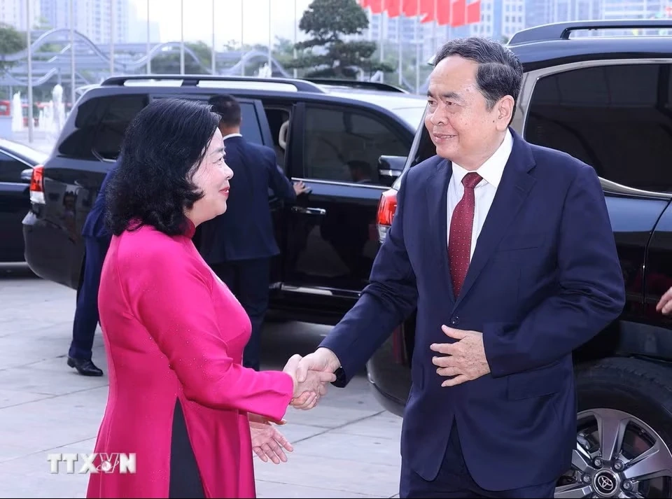 Toàn cảnh lễ khai mạc Đại hội đại biểu toàn quốc Mặt trận Tổ quốc Việt Nam lần thứ XI