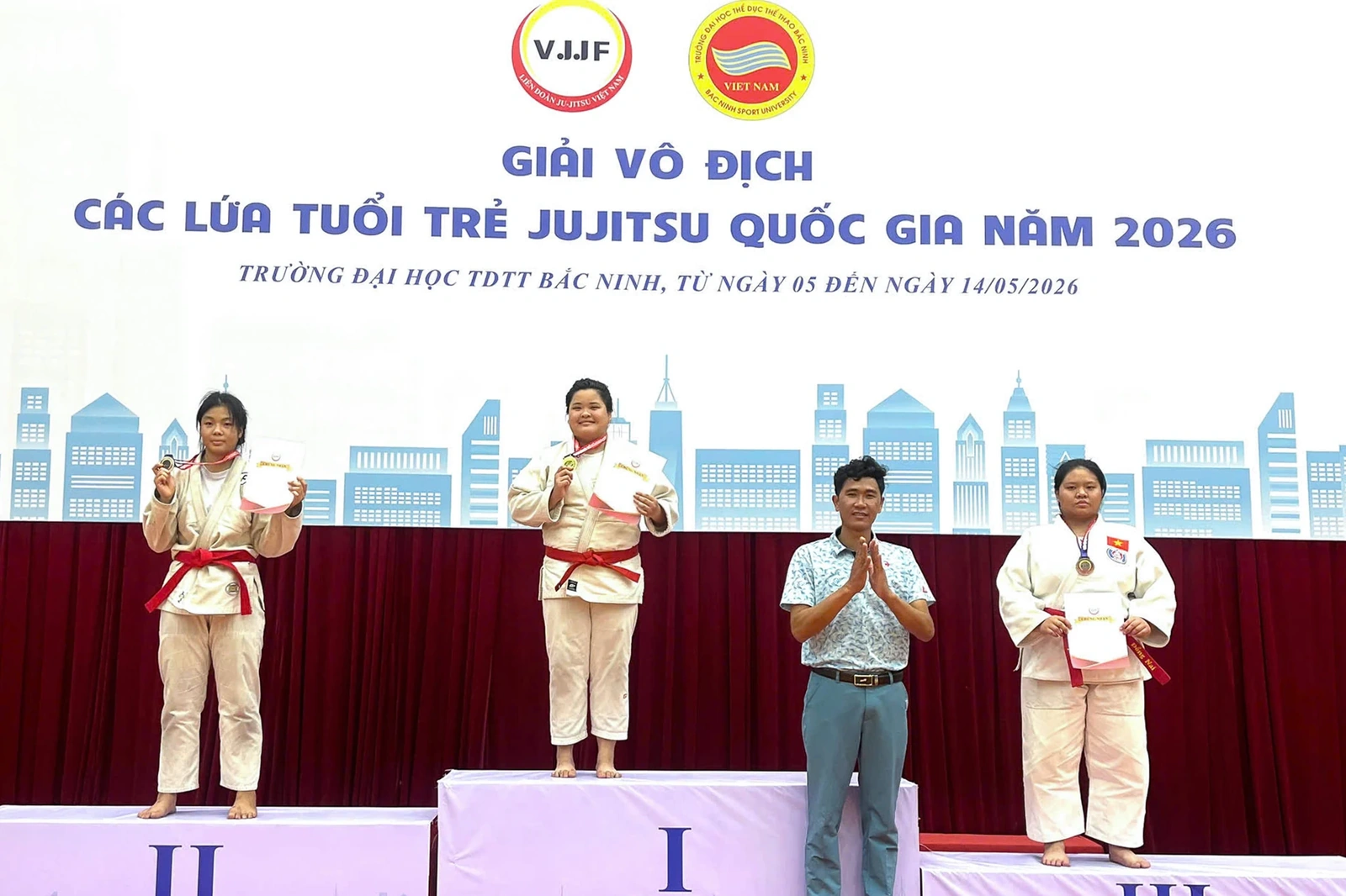 Jujitsu Thanh Hóa thi đấu ấn tượng tại giải vô địch các lứa tuổi trẻ quốc gia 2026