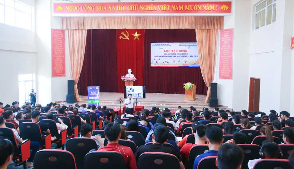 400 VĐV, HLV tập huấn kiến thức phòng, chống Doping