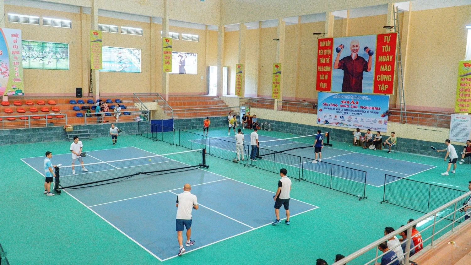 Xã Hà Trung khai mạc giải thể thao chào mừng 136 năm Ngày sinh Chủ tịch Hồ Chí Minh