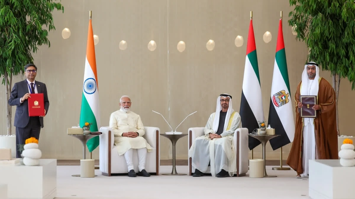 Ấn Độ - UAE ký kết loạt thỏa thuận chiến lược