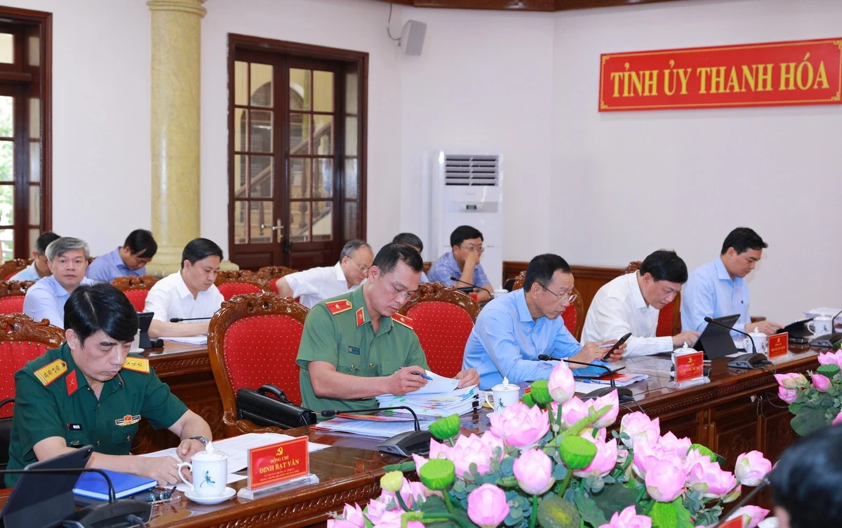 Ban Thường vụ Tỉnh ủy cho ý kiến nhiều nội dung quan trọng về đầu tư công và phát triển hạ tầng