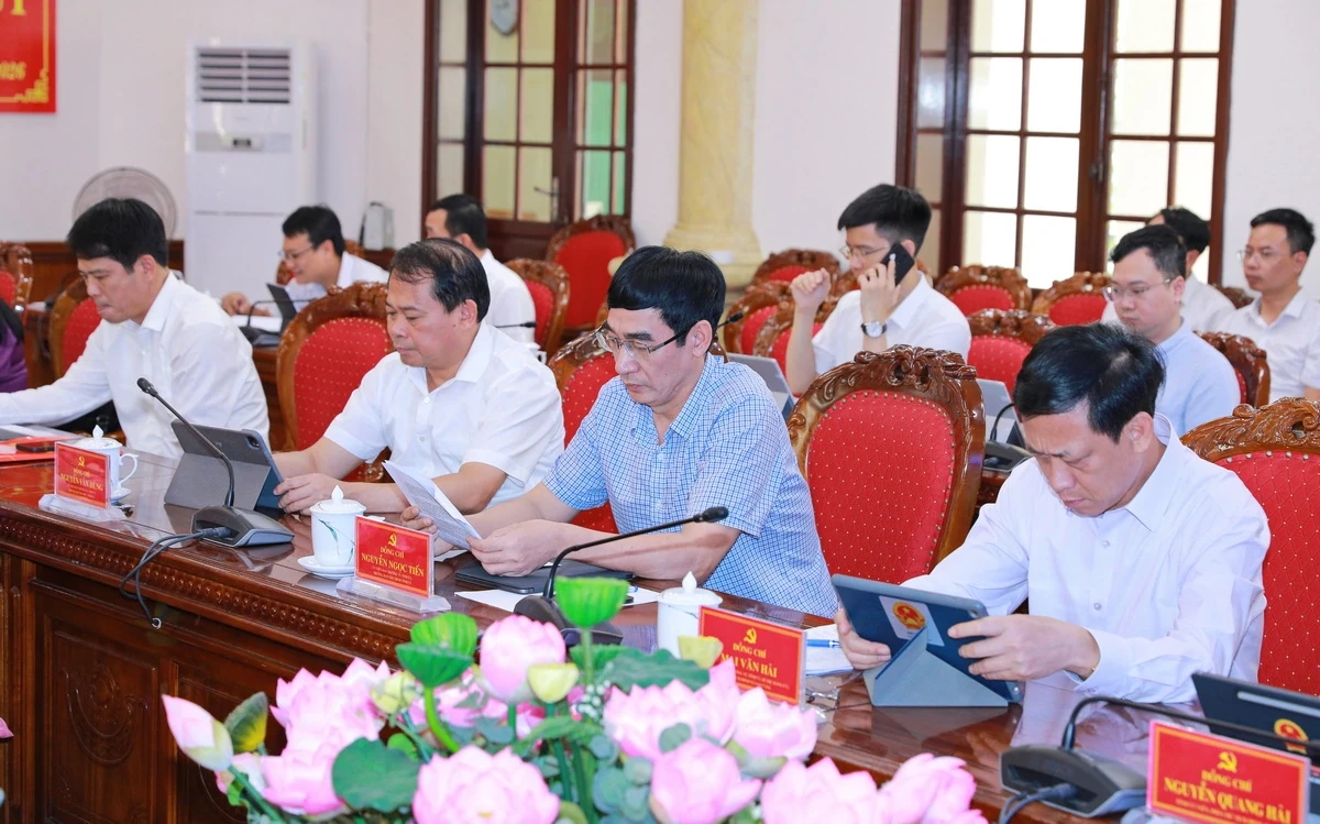 Ban Thường vụ Tỉnh ủy cho ý kiến nhiều nội dung quan trọng về đầu tư công và phát triển hạ tầng