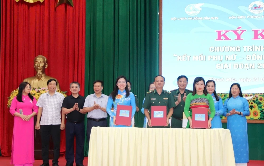 Ký kết Chương trình phối hợp “Đồng hành cùng phụ nữ biên cương” giai đoạn 2026 - 2030