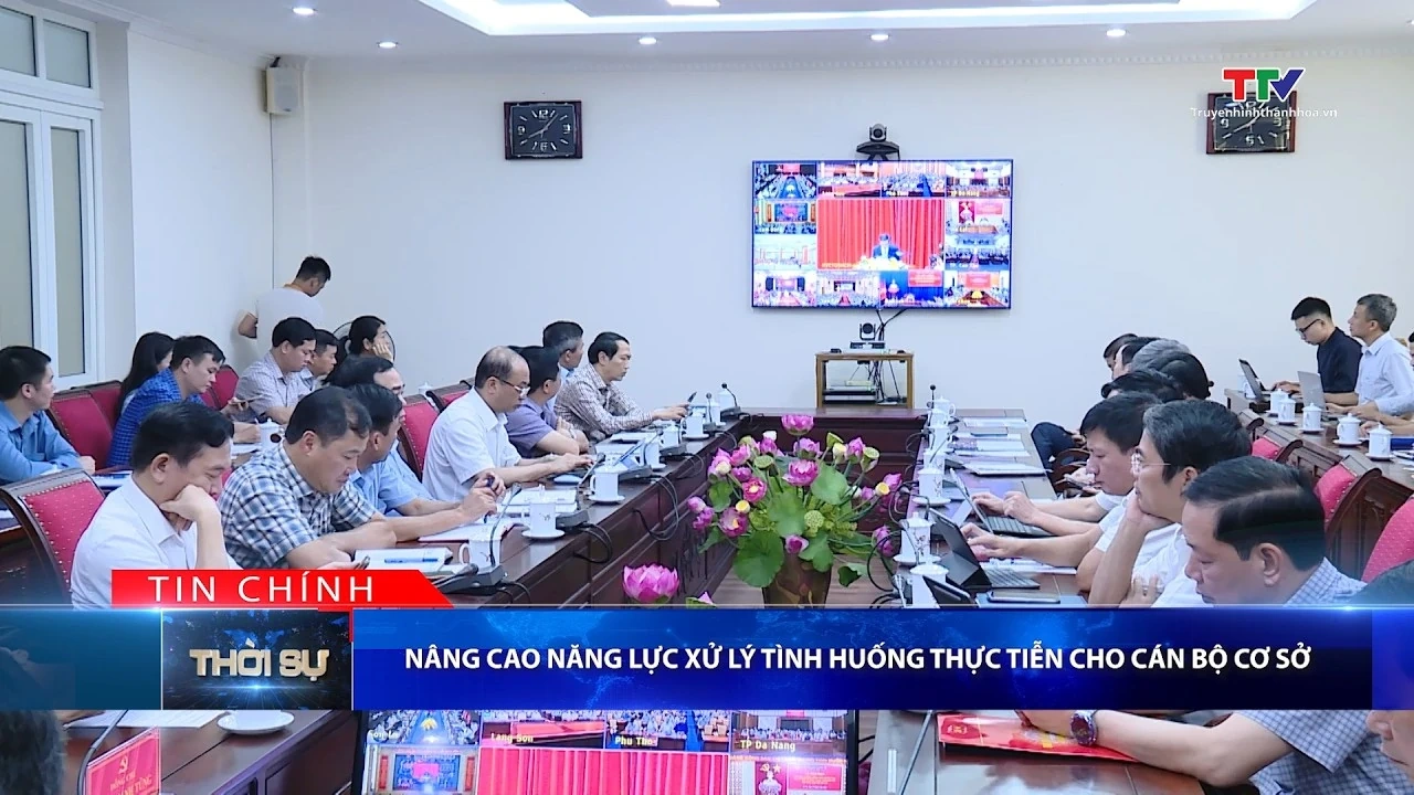 Bản tin Thời sự tối 23/5/2026: Nâng cao năng lực xử lý tình huống thực tiễn cho cán bộ cơ sở
