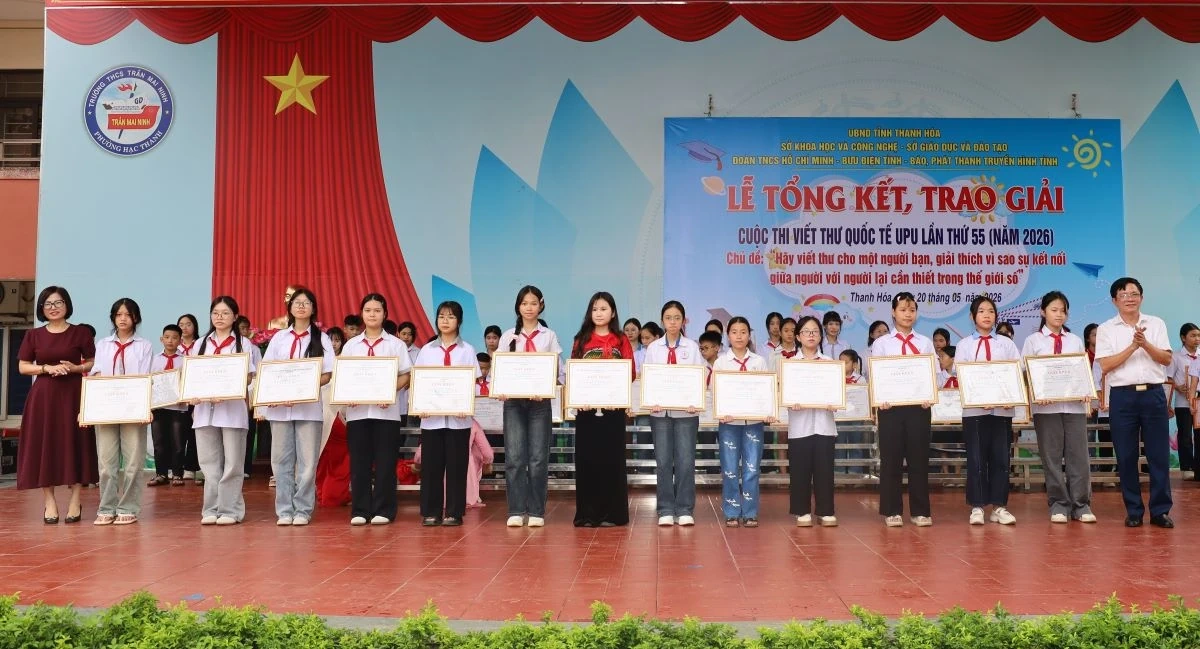 Tổng kết, trao giải Cuộc thi Viết thư Quốc tế UPU lần thứ 55