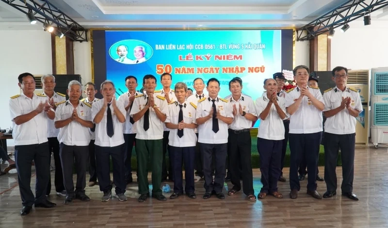 Ban Liên lạc Hội CCB vùng 5 Hải quân gặp mặt truyền thống
