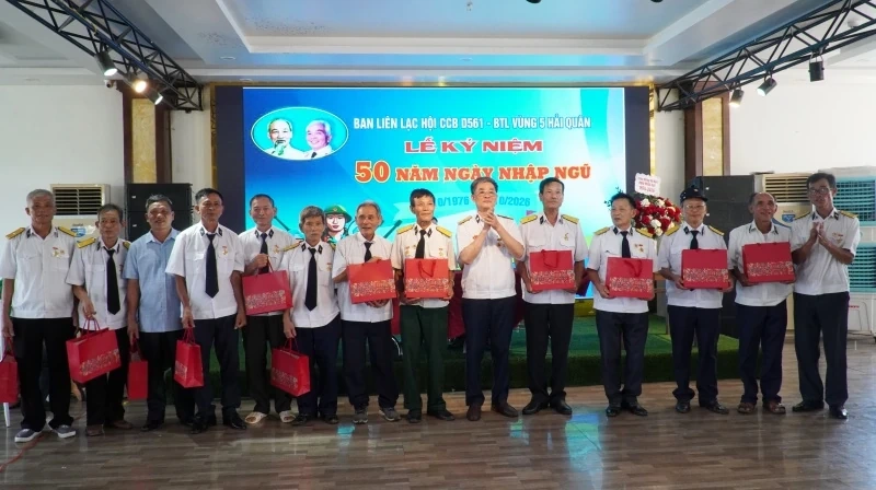 Ban Liên lạc Hội CCB vùng 5 Hải quân gặp mặt truyền thống