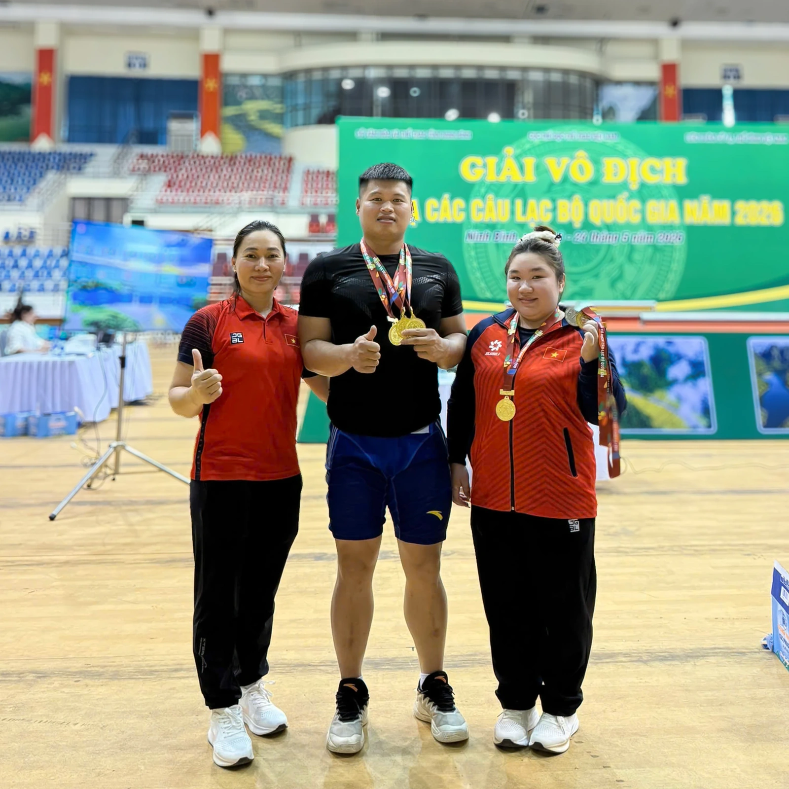 Cử tạ Thanh Hóa xếp thứ Ba toàn đoàn tại giải Vô địch các CLB quốc gia 2026