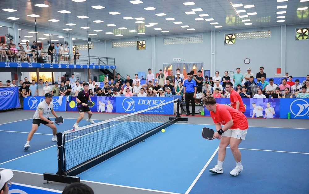 Pickleball Thanh Hóa giành vàng ở Giải vô địch các CLB quốc gia