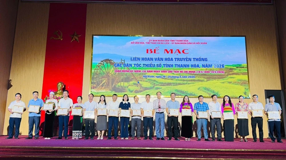 Bế mạc Liên hoan Văn hóa truyền thống các dân tộc thiểu số tỉnh Thanh Hóa